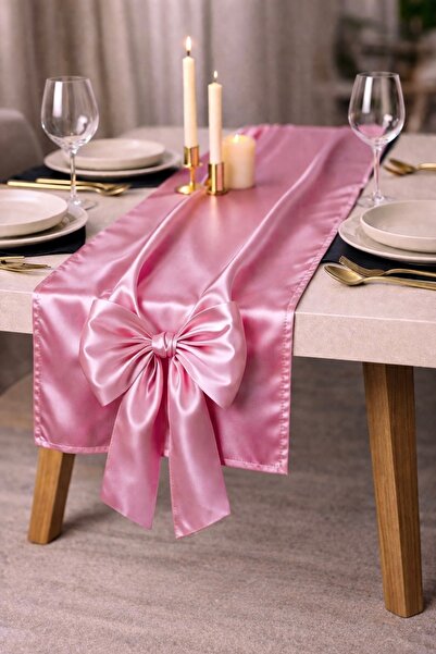 Cherry Bloom Cotton Σατέν Φιόγκος Διακοσμητικός Τόξος 40 x 110