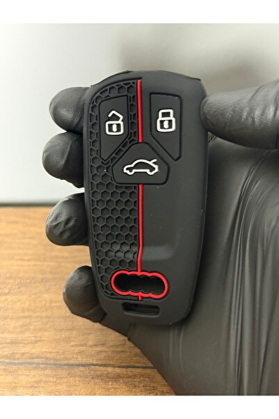 Luxe Aksesuarr Θήκη προστασίας για τον ελεγκτή κλειδιού με μοτίβο κηρήθρας με...