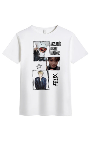 barsdepo Μπλουζάκι με στάμπα FELIX, Ποιότητα PREMIUM Unisex για Παιδιά / Ενήλ...