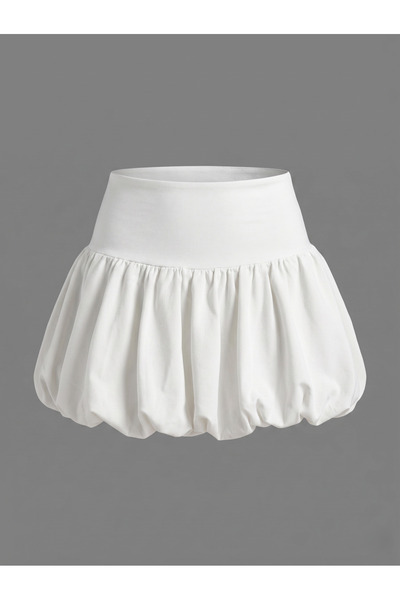 SLAW REZZ Φούστα μπαλόνι με χαμηλή μέση και μίνι σορτς