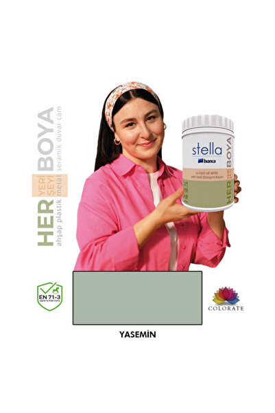 Bianca Stella Serisi Yeni Nesil Yüzey Dönüşüm Boyası - Yasemin