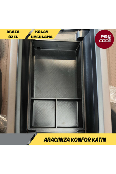psa code YENİ TİGGO 8 ORTA KONSOL DÜZENLEYİCİ-ORGANİZER