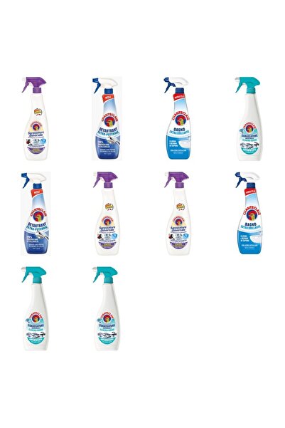 Chanteclair Set 10 Chanteclair: 3x Lavender Degreaser, 2x Strong Descaler, 2x...