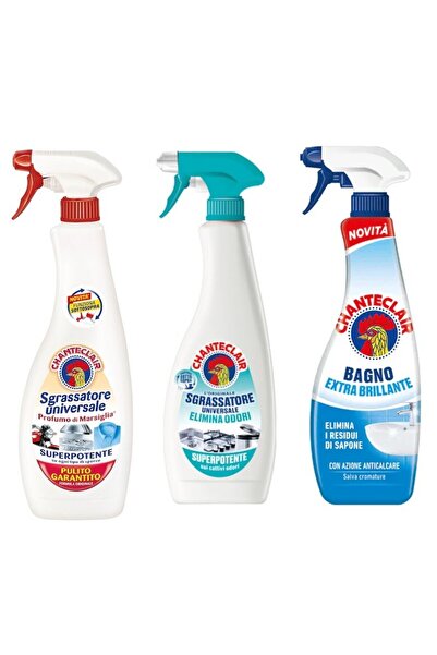 Chanteclair Set 3 Chanteclair: 1x Marseille Degreaser, 1x Anti-Odor Degreaser...