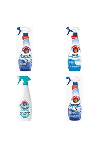 Chanteclair Set 4 Chanteclair: 2x Detartrant Puternic, 1x Anticalcar Straluci...