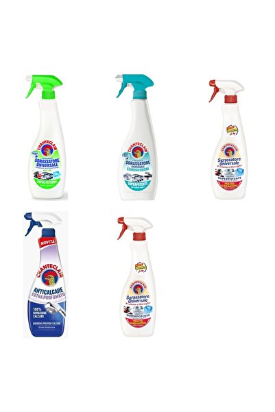 Chanteclair Set 5 Chanteclair: 1x Lemon Degreaser, 1x Anti-Odor Degreaser, 2x...