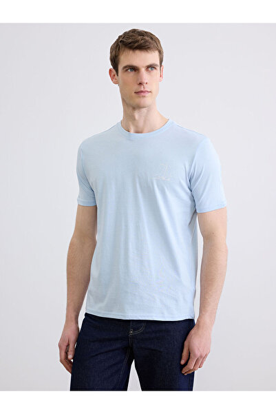 LC Waikiki I Zero Roba Yaka Printed Combed Cotton Men's T-Shirt from Freezen ...