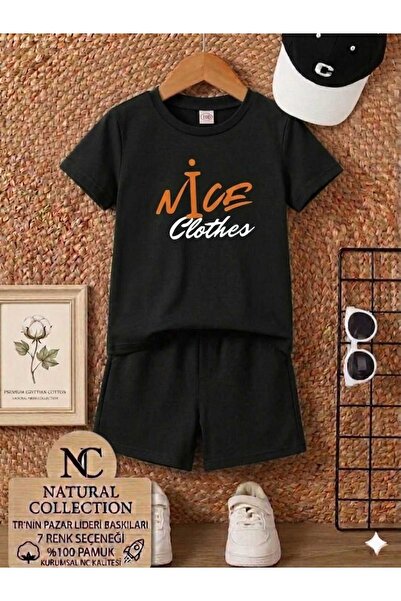 Nice Clothes ΚΑΛΟΚΑΙΡΙΝΟ ΠΑΙΔΙΚΟ ΣΕΤ ΜΠΛΟΥΖΑΚΙ-ΣΟΡΤΣ UNISEX (ΠΟΡΤΟΚΑΛΙ ΛΕΥΚΟ)