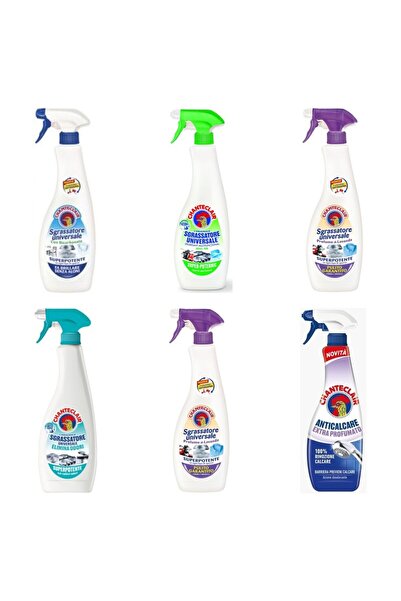 Chanteclair Set 6 Chanteclair: 1x Baking Soda Degreaser, 1x Lemon Degreaser, ...