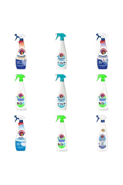 Chanteclair Set 9 Chanteclair: 1x Anticalcar Rapid, 2x Degresant Anti-Miros, ...