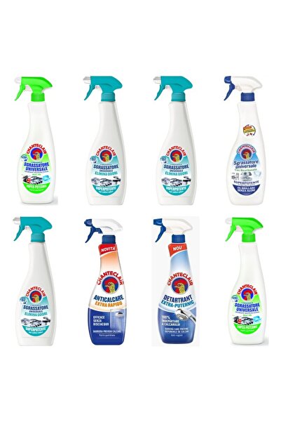 Chanteclair Set 8 Chanteclair: 2x Lemon Degreaser, 3x Anti-Odor Degreaser, 1x...