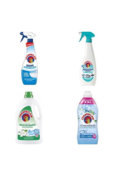 Chanteclair Set 4 Chanteclair: 1x Anticalcar Stralucire, 1x Degresant Anti-Mi...