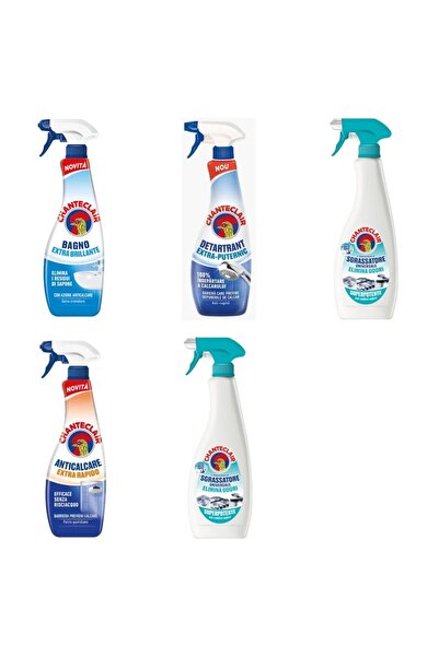 Chanteclair Set 5 Chanteclair: 1x Anti-limescale Shine, 1x Strong Descaler, 2...