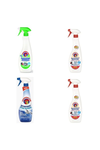 Chanteclair Set 4 Chanteclair: 1x Lemon Degreaser, 2x Marseille Degreaser, 1x...