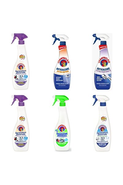 Chanteclair Set 6 Chanteclair: 1x Degresant Mosc Alb, 1x Anticalcar Rapid, 1x...