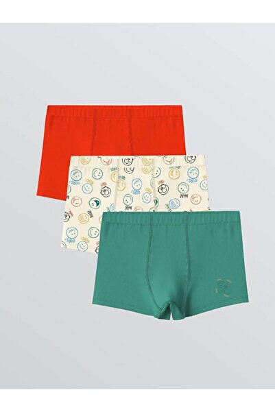 LC Waikiki Εμπριμέ Αγορίστικα Μποξεράκια 3 τεμαχίων (S6)