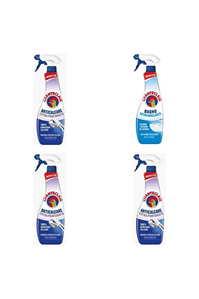 Chanteclair Set 4 Chanteclair: 3x Degresant Parfumat, 1x Anticalcar Stralucire