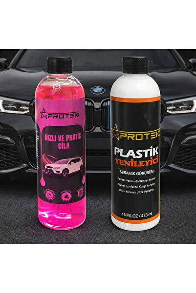 PROTEK ULTRA HIZLI PRATİK CİLA VE PLASTİK YENİLEYİCİ