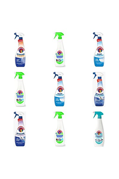 Chanteclair Set 9 Chanteclair: 1x Anticalcar Rapid, 3x Degresant Lamaie, 2x A...