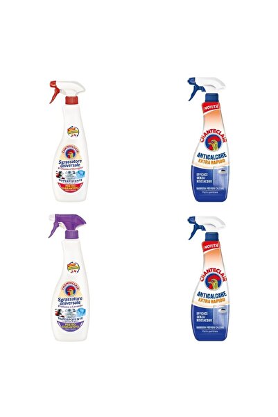 Chanteclair Set 4 Chanteclair: 1x Marseille Degreaser, 2x Rapid Limescale Rem...