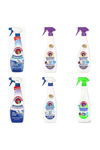 Chanteclair Set 6 Chanteclair: 1x Strong Descaler, 2x White Musk Degreaser, 1...