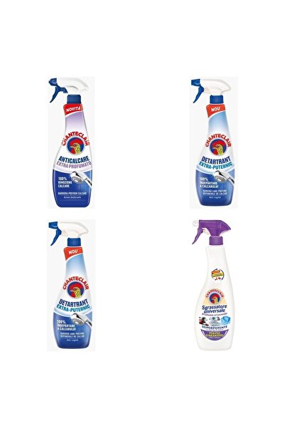 Chanteclair Set 4 Chanteclair: 1x Degresant Parfumat, 2x Detartrant Puternic,...