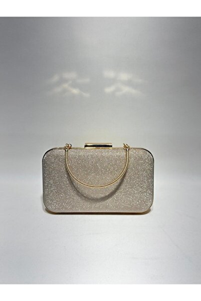 womenacs Χρυσό χρώμα, μεγάλη πέτρα, βραδινό φόρεμα, τσάντα clutch, γυναικεία ...