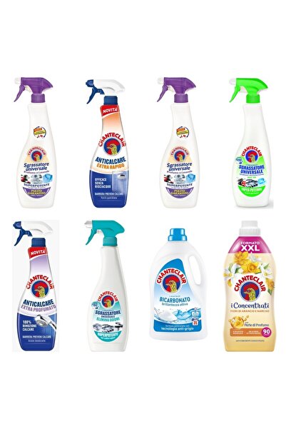 Chanteclair Set 8 Chanteclair: 2x Lavender Degreaser, 1x Rapid Anti-limescale...