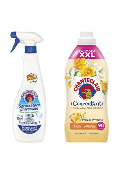 Chanteclair Set 2 Chanteclair: 1x Degresant Bicarbonat, 1x Balsam Portocale