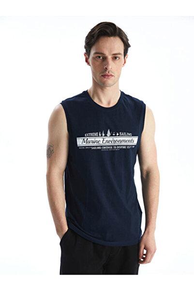 LC Waikiki Tricou fără mâneci pentru bărbați cu imprimeu Sparkly Choices Zero...
