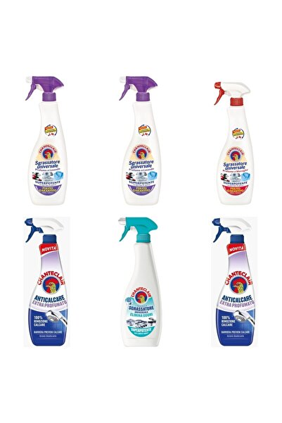 Chanteclair Set 6 Chanteclair: 2x White Musk Degreaser, 1x Marseille Degrease...