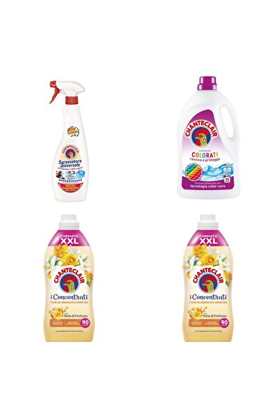 Chanteclair Set 4 Chanteclair: 1x Degresant Marsilia, 1x Detergent Color, 2x ...