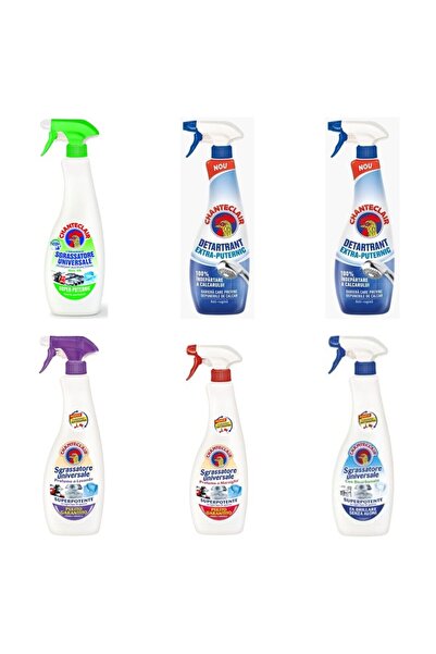 Chanteclair Set 6 Chanteclair: 1x Degresant Lamaie, 2x Detartrant Puternic, 1...