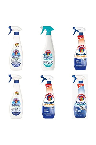 Chanteclair Set 6 Chanteclair: 2x Bicarbonate Degreaser, 1x Anti-Odor Degreas...