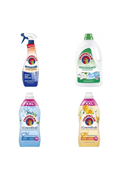 Chanteclair Set 4 Chanteclair: 1x Anticalcar Rapid, 1x Detergent Mosc Alb, 1x...