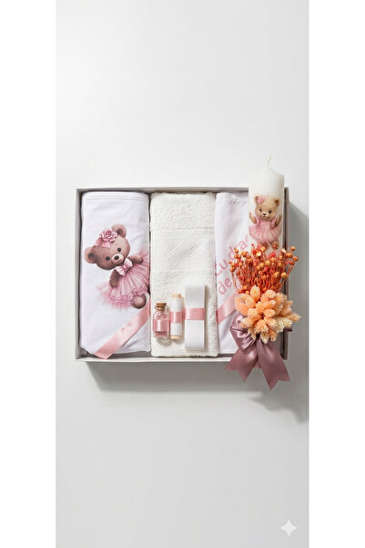 MASSIBEBE Σετ Βάπτισης για Αγόρια και Κορίτσια με Κερί – Πλήρες Σετ Υψηλής Πο...