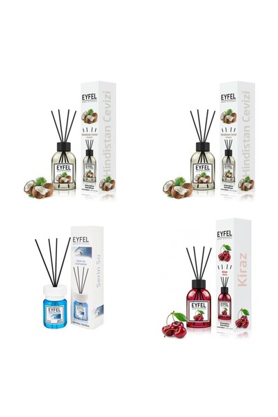 Eyfel Set 4 Eyfel: 2x Nuca de cocos, 1x Cool water, 1x Cirese