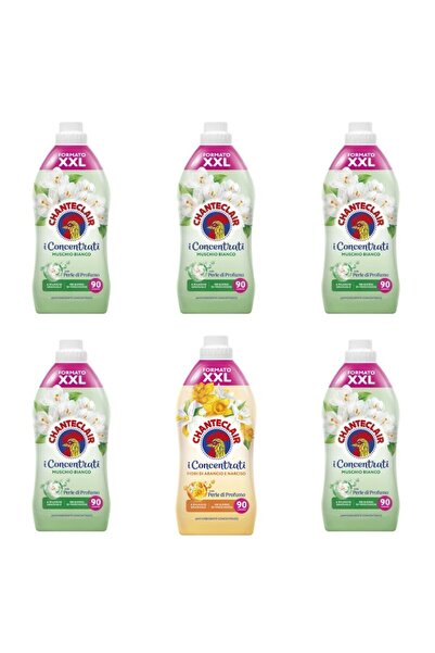 Chanteclair Set 6 Chanteclair: 5x Balsam Mosc Alb, 1x Balsam Portocale