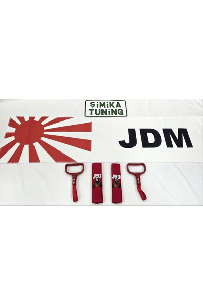 şimika tuning tuningmarketim JDM CAR TORPEDO TOWEL و2 قطعة غطاء حزام و2 قطعة ...