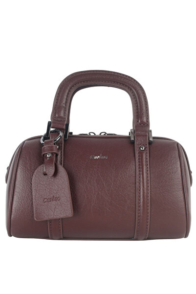 Generic Fashionable Design Burgundy Color Premium Quality Women Handbag with ...