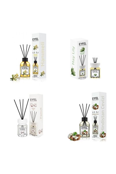 Eyfel Set 4 Eyfel: 1x Mana maicii domnului, 1x Lacramioare, 1x Bumbac, 1x Nuc...