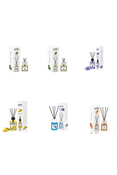 Eyfel Set 6 Eyfel: 2x Lacramioare, 1x Lavanda, 1x Ananas, 1x Cool water, 1x P...