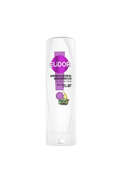 Elidor Avocado and Castor Oil Moisturizing Effect Hair Care Cream 350 ml