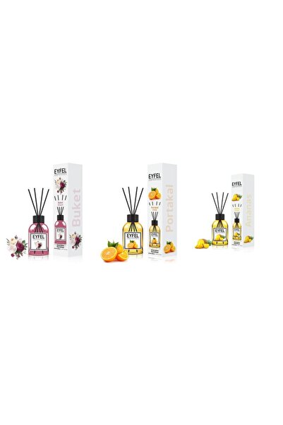 Eyfel Set 3 Eyfel: 1x Bouquet, 1x Portocala, 1x Ananas