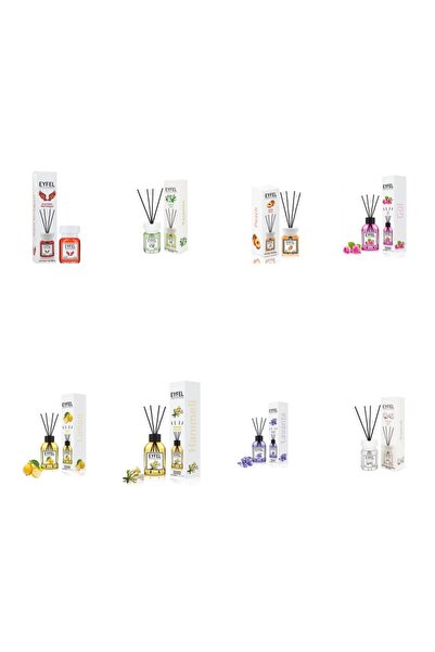 Eyfel Set 8 Eyfel: 1x Red dragon, 1x Iasomie, 1x Piersica, 1x Trandafir, 1x L...