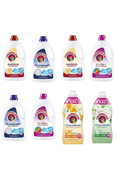 Chanteclair Set 8 Chanteclair: 2x Detergent Marsilia, 2x Detergent Profunzime...
