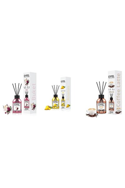 Eyfel Set 3 Eyfel: 1x Bouquet, 1x Ananas, 1x Cafea