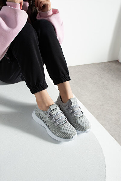 Işıklı Unisex Çoçuk Spor Ayakakbı Lastik Bağcıklı Hafif Taban Sneaker 511