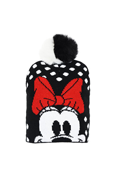 Minnie Mouse Χοντρό χειμερινό σκουφί με φούντα