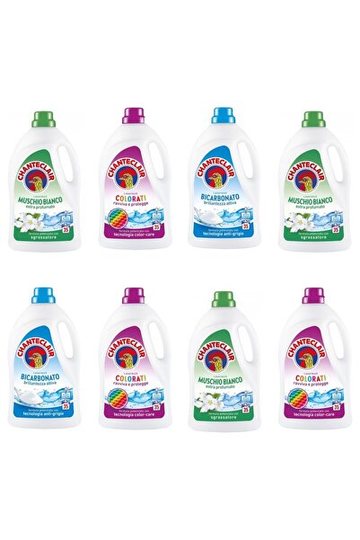 Chanteclair Set 8 Chanteclair: 3x Detergent Mosc Alb, 3x Detergent Color, 2x ...